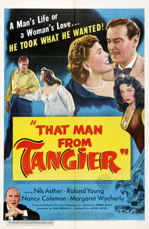 Aquel hombre de T&aacute;nger - Movie Poster