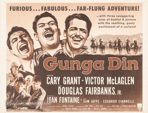 Gunga Din - Movie Poster