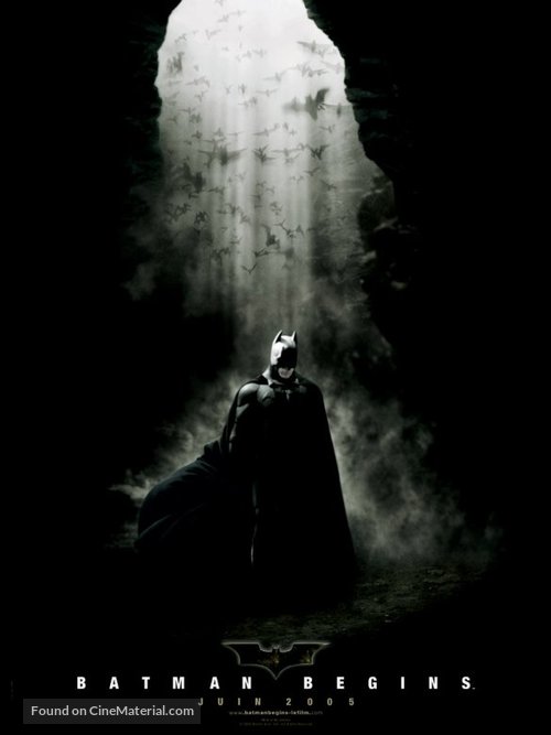 Batman Begins - French Movie Poster