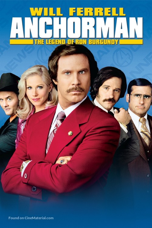 Anchorman: The Legend of Ron Burgundy - Movie Cover