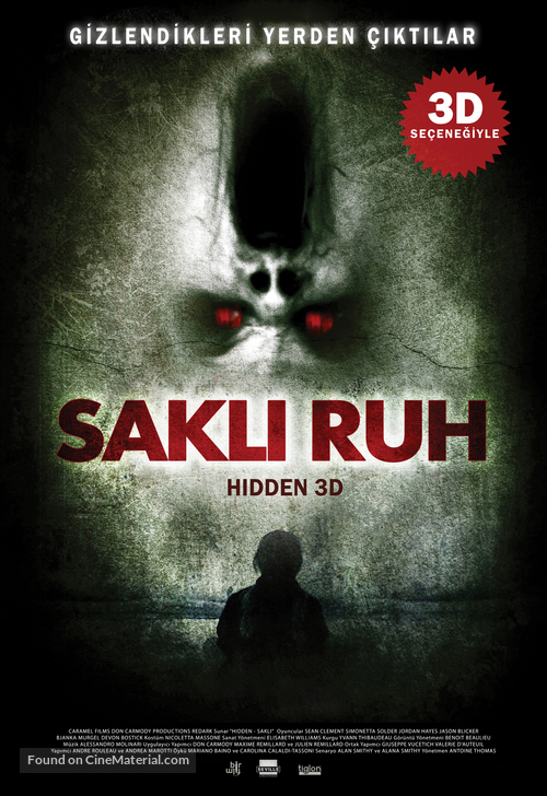 Hidden 3D - Turkish Movie Poster