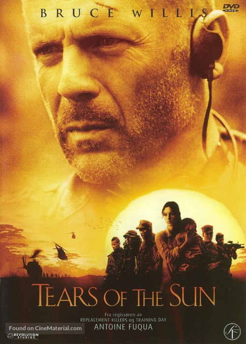 Tears of the Sun - Norwegian DVD movie cover