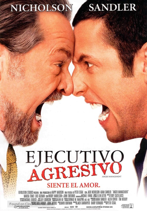 Anger Management - Spanish Movie Poster