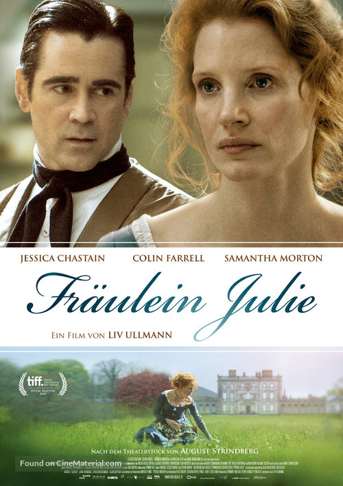 Miss Julie - German Movie Poster