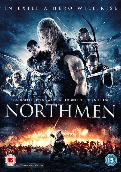 Northmen: A Viking Saga - British DVD movie cover