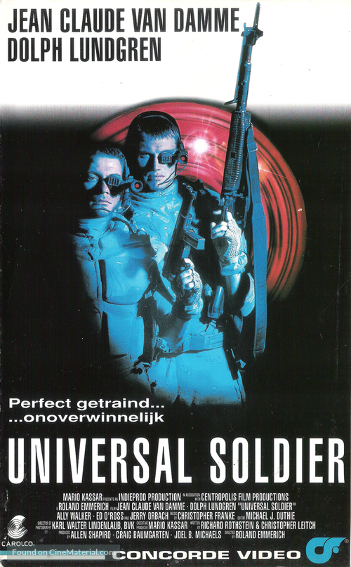 Universal Soldier - Dutch Movie Cover