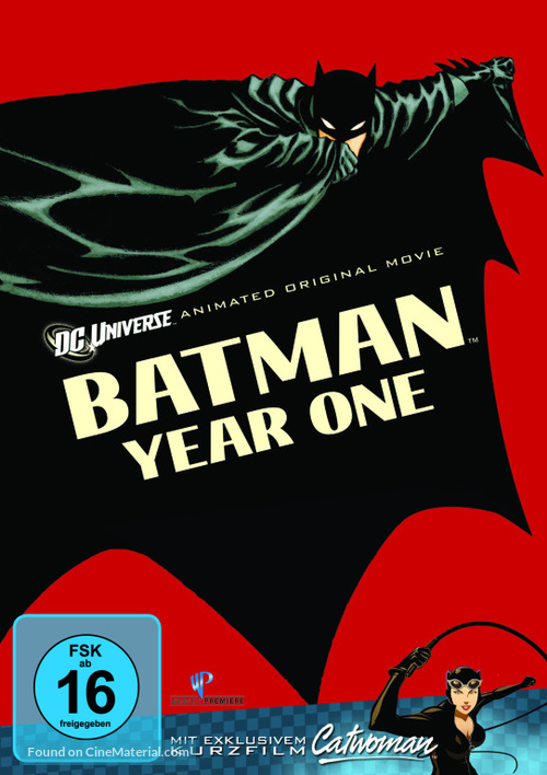 Batman: Year One - German DVD movie cover