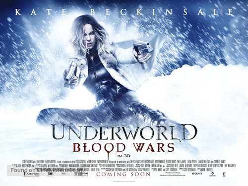Underworld: Blood Wars - British Movie Poster