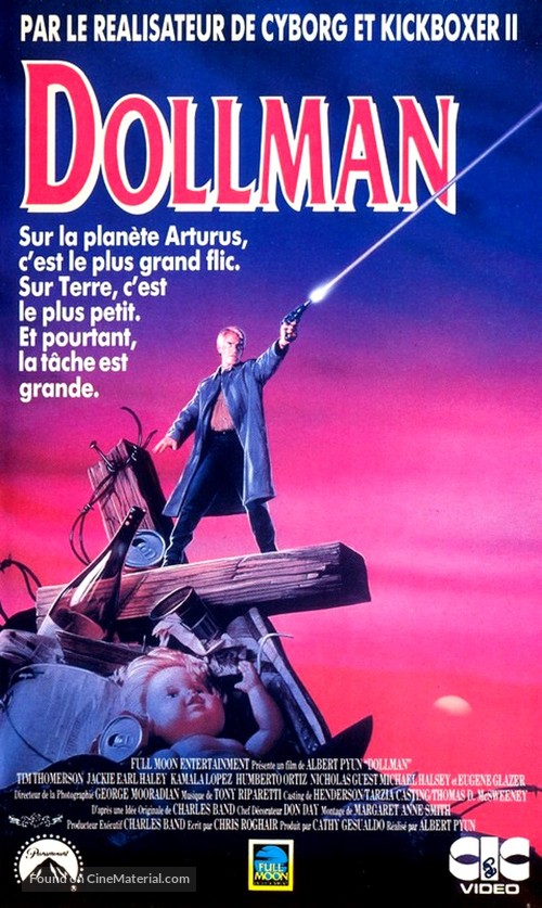 Dollman - French VHS movie cover