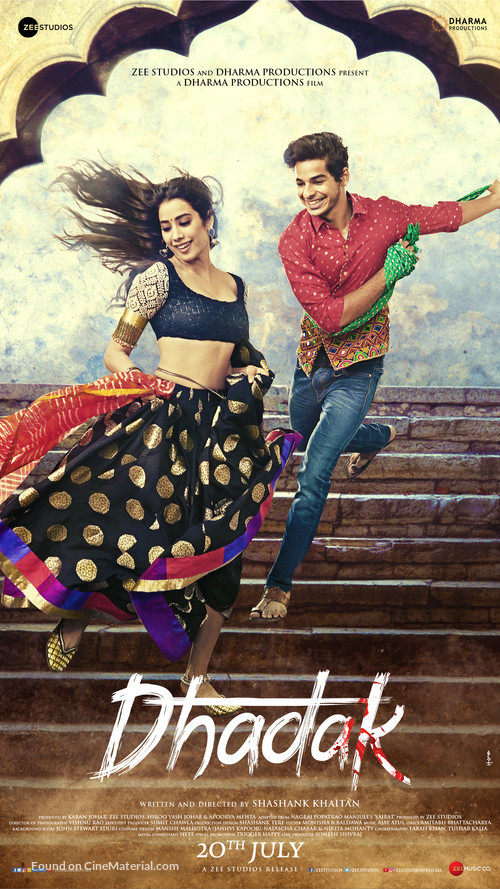 Dhadak - Indian Movie Poster