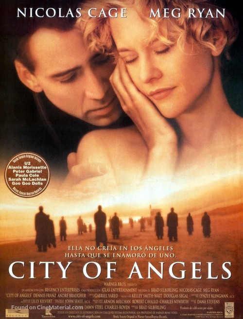 City Of Angels - Spanish Movie Poster