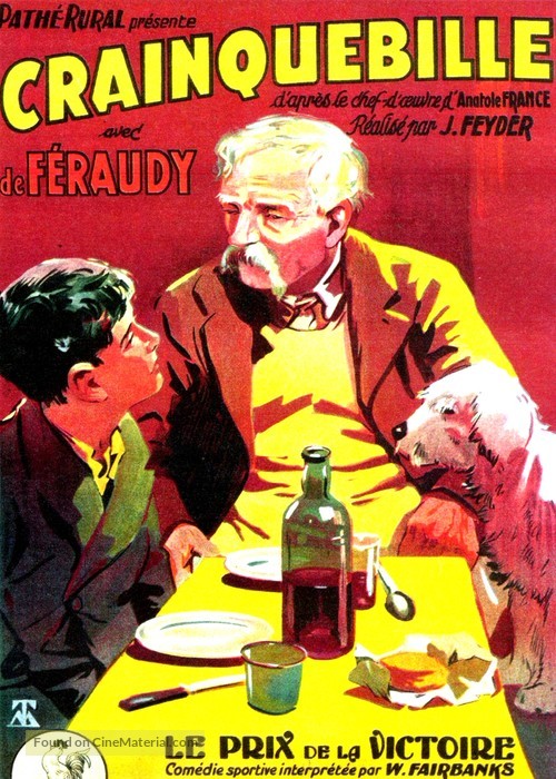 Crainquebille - French Movie Poster