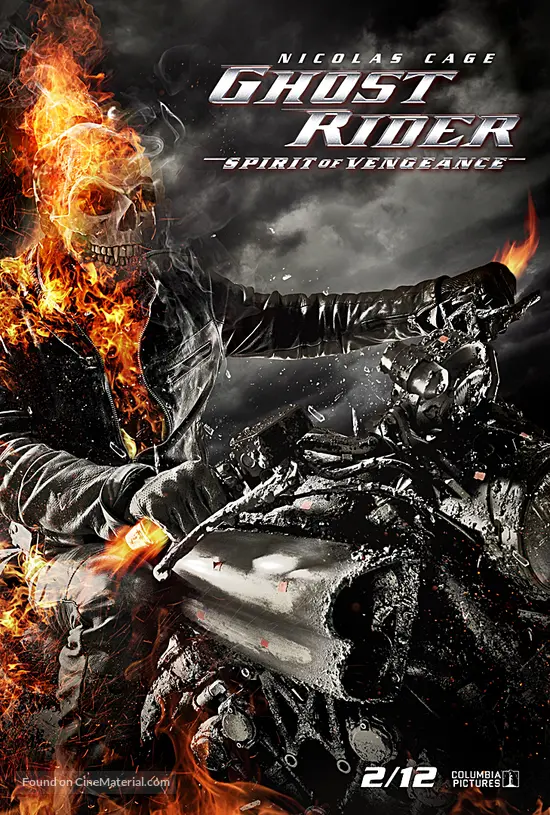 Ghost Rider: Spirit of Vengeance - Movie Poster