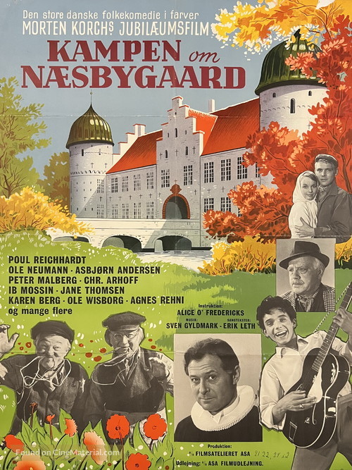 Kampen om N&aelig;sbyg&aring;rd - Danish Movie Poster
