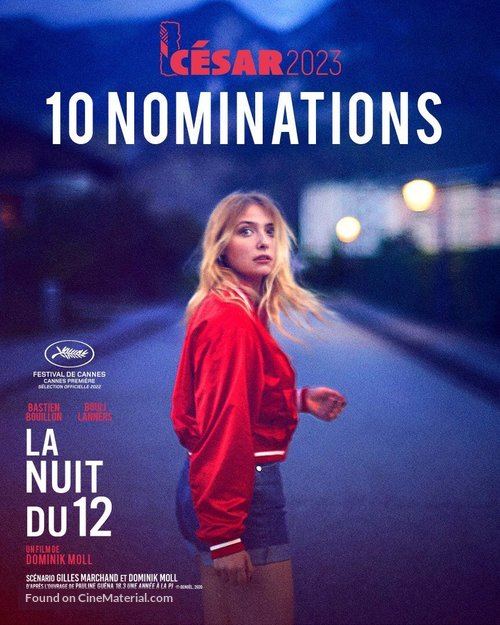 La nuit du 12 - French Movie Poster