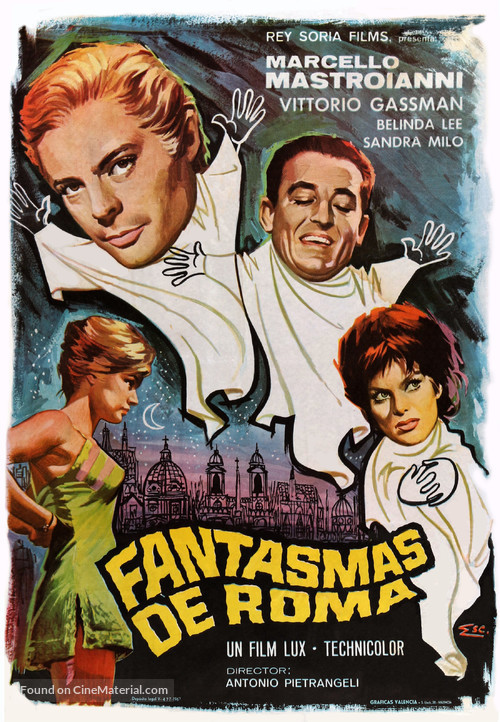 Fantasmi a Roma - Spanish Movie Poster