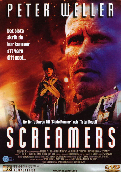 Screamers - Swedish DVD movie cover