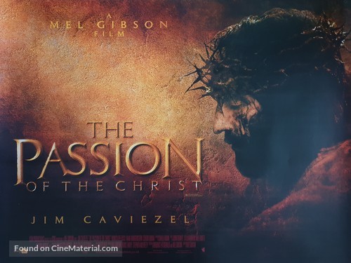 The Passion of the Christ - British Movie Poster