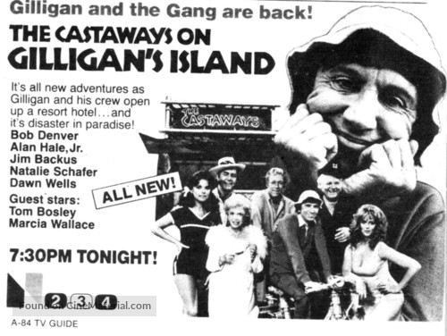 The Castaways on Gilligan&#039;s Island - poster