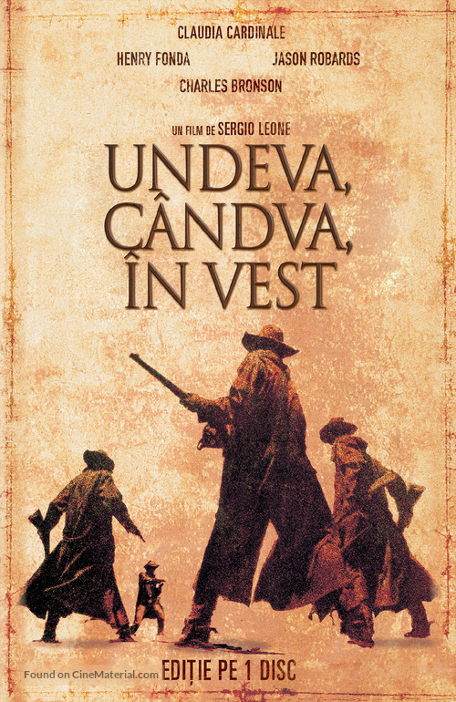 C&#039;era una volta il West - Romanian DVD movie cover
