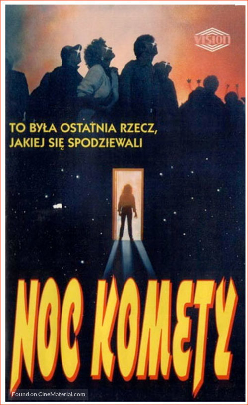 Night of the Comet - Polish VHS movie cover