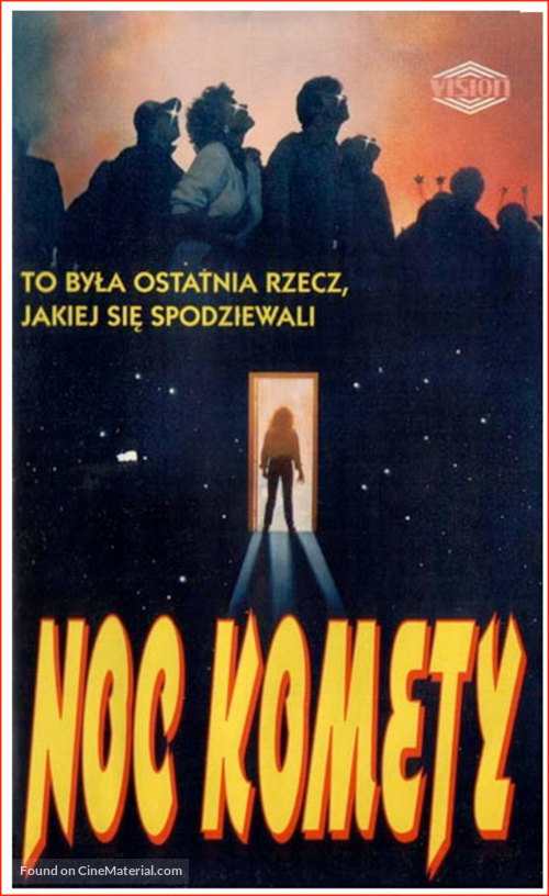 Night of the Comet - Polish VHS movie cover