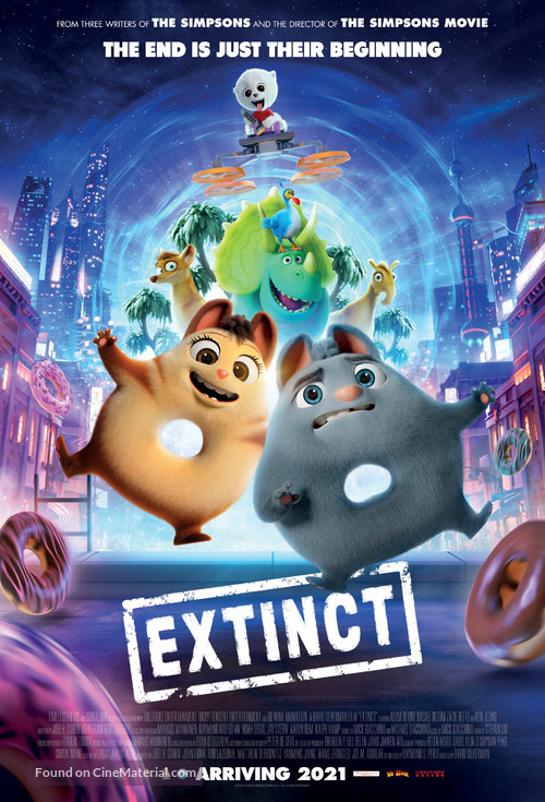 Extinct (2021) movie poster
