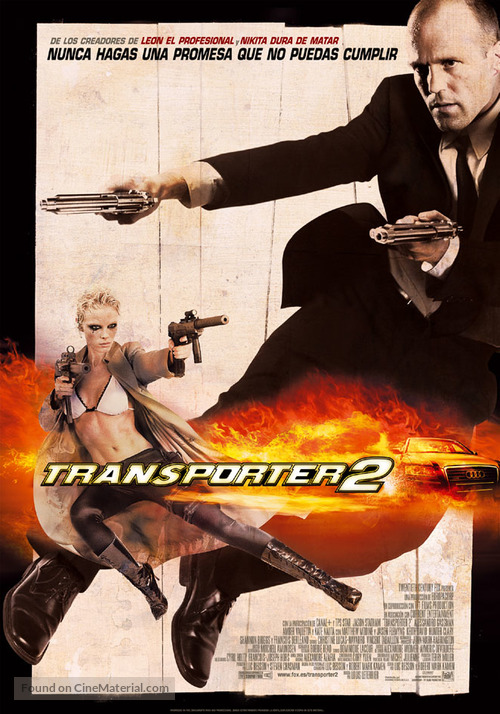 Transporter 2 - Spanish poster