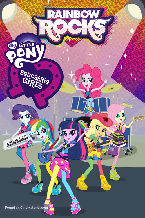 My Little Pony: Equestria Girls Rainbow Rocks [Blu-ray] [2014