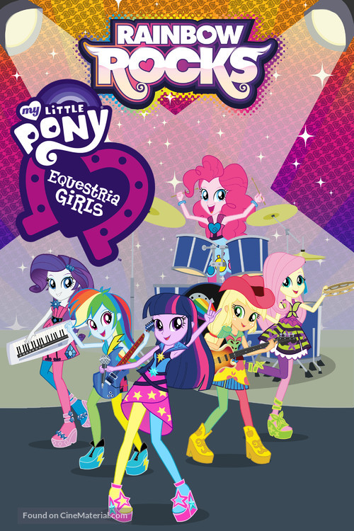My Little Pony: Equestria Girls - Rainbow Rocks - Movie Cover