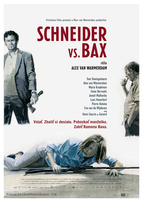 Schneider vs. Bax - Slovak Movie Poster