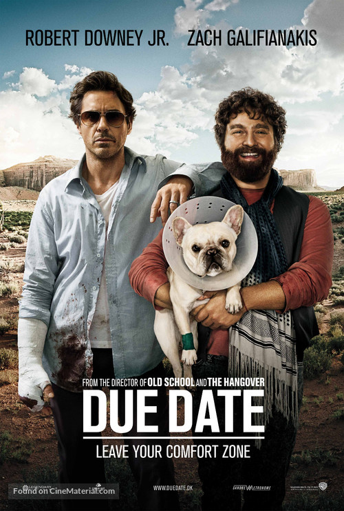 Due Date - Danish Movie Poster