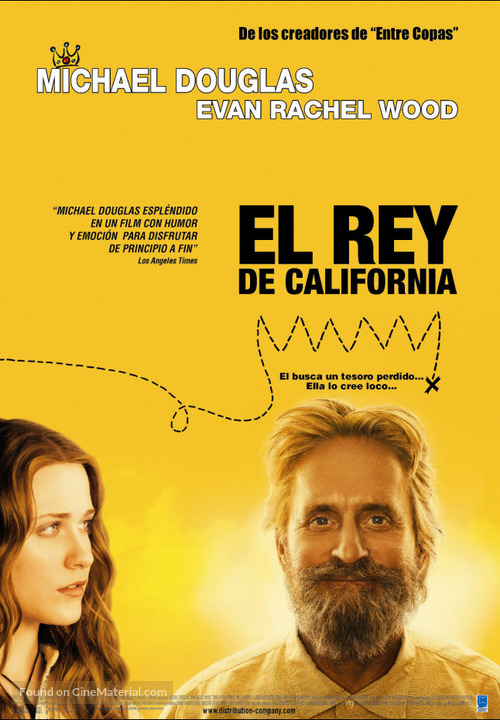 King of California - Argentinian Movie Poster