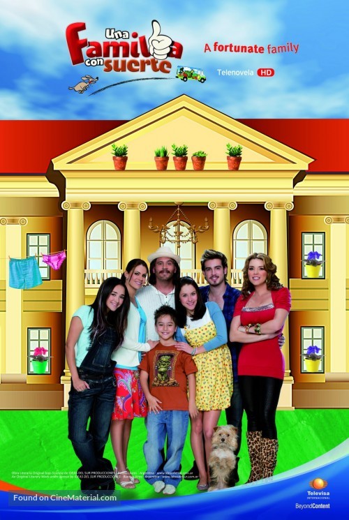 &quot;Una Familia con Suerte&quot; - Mexican Movie Poster