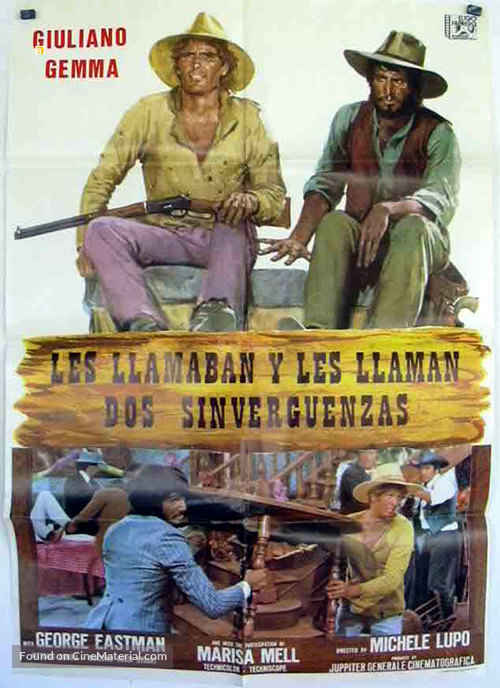 Amico, stammi lontano almeno un palmo - Spanish Movie Poster