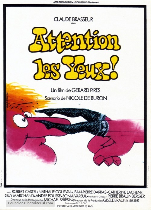 Attention les yeux! - French Movie Poster