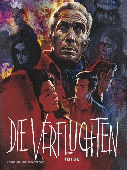 House of Usher - German Blu-Ray movie cover