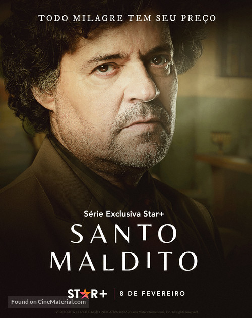 &quot;Santo Maldito&quot; - Brazilian Movie Poster