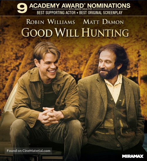 Good Will Hunting - Blu-Ray movie cover