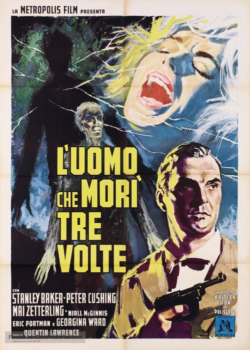 The Man Who Finally Died - Italian Movie Poster
