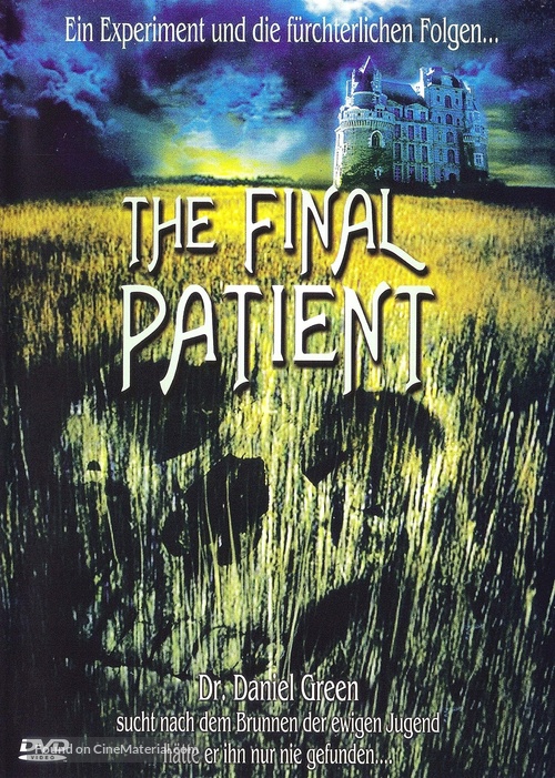 The Final Patient - German DVD movie cover