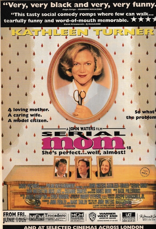 Serial Mom - British Movie Poster