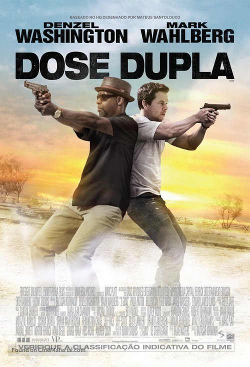 2 Guns 13 Brazilian Movie Poster