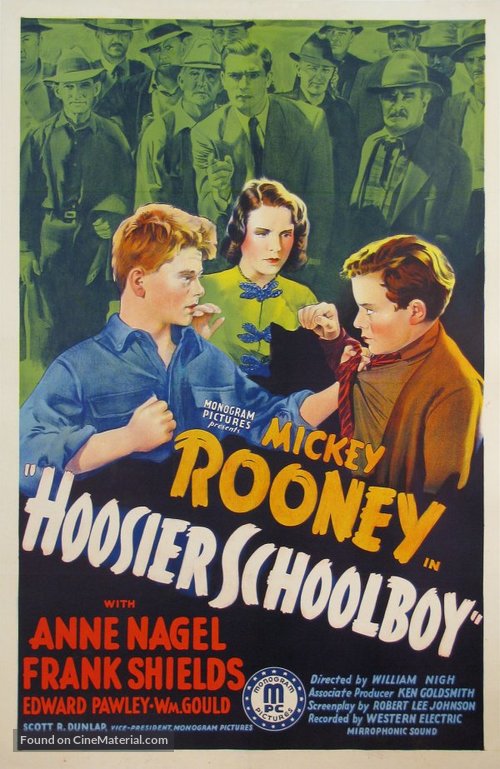 Hoosier Schoolboy - Movie Poster