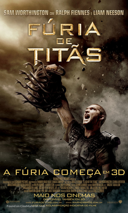 Clash of the Titans - Brazilian Movie Poster