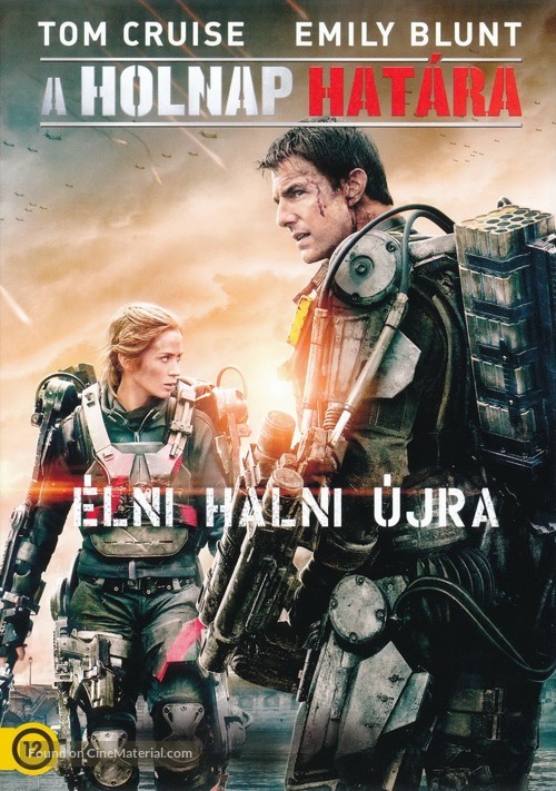 Edge of Tomorrow - Hungarian DVD movie cover