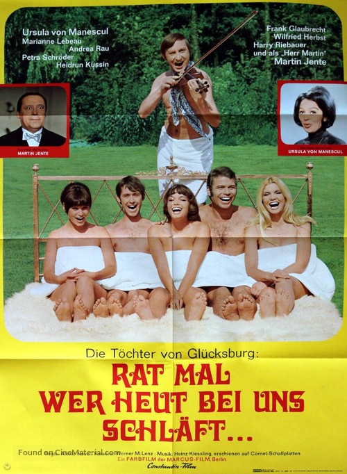 Rat&#039; mal, wer heut bei uns schl&auml;ft...? - German Movie Poster