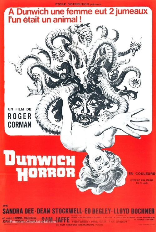 The Dunwich Horror - French Movie Poster