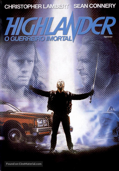 Highlander - Brazilian DVD movie cover