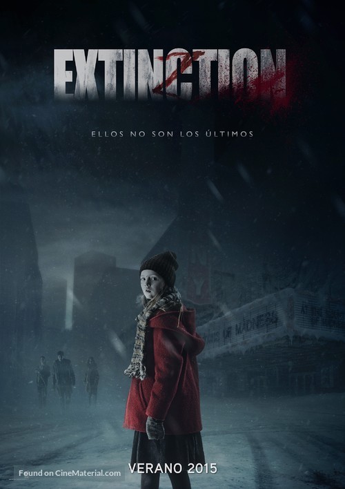 Extinction - Spanish Movie Poster